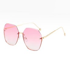 Mepsi 女士時尚半框漸層太陽眼鏡