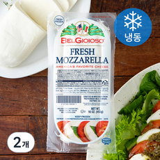 벨지오이오소 모짜렐라 로그 (냉동), 453g, 2개