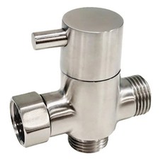 LEADER 麗達 304不鏽鋼 一分二 分水器 D01 不鏽鋼原色 200g, 1個