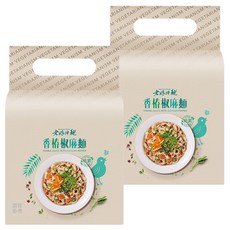 老媽拌麵 全素香椿椒麻麵 118g, 6包