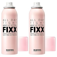 쏘내추럴 올 데이 타이트 메이크업 세팅 픽서, 2개, 75ml