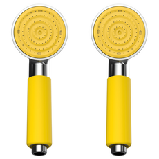 세비앙 컬러 핸드 샤워기 펀치, 2개, 옐로우