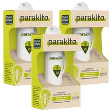 PARA'KITO 帕洛 7H植萃長效防蚊滾珠瓶, 20ml, 3瓶