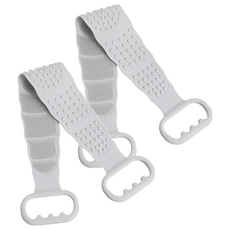 Hilo 無痛矽膠雙面按摩器, 2個, 灰色, 1入