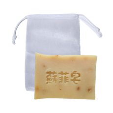 Sophie Savon 蘇菲皂/家事皂/黃金家事皂/柚皮酵素家事皂 附網袋, 100g, 1組