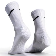 JUNTAS 防滑中筒襪, 白色, 1雙