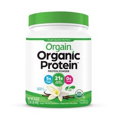 Orgain 植物性蛋白粉 香草風味, 1組, 462g