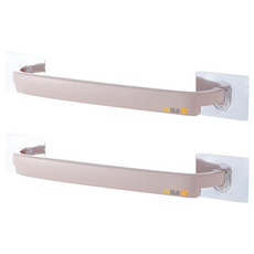 Tosaja 無孔毛巾架附件類型, 粉色, 2個
