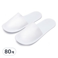 紙拖鞋 拋棄式拖鞋, 單色, 80個