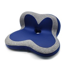 花瓣造型孕婦坐墊, 海軍藍