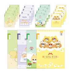 Penpia 1000 8格基本裝訂, 隨機發貨, 20個