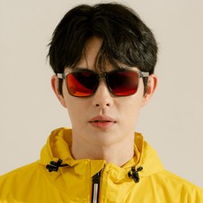 WING 로빈 선글라스, Smoke + OrangeMirrer, 1개