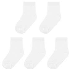 JumpingChickpea 嬰幼兒涼爽網眼襪5雙組