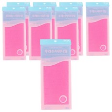 Songwol 松月 Fresh 沐浴巾, 粉紅色, 8個, 1入