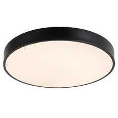 Honey Comb 北歐簡約LED78W臥室吸頂燈，50 x 5cm，三種色溫選擇, 黑色