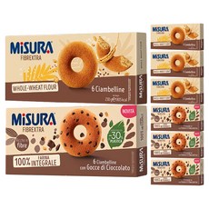 미주라 통밀도넛츠 230g x 2p + 초코칩 통밀 도넛츠 230g x 2p, 920g, 2세트