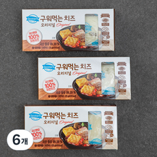 덴마크 구워먹는 치즈, 125g, 1개입, 6개