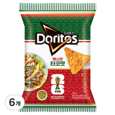 Doritos 多力多滋 墨西哥塔可口味, 6個, 70g