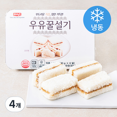 나무새 우유 꿀설기 (냉동), 40g, 6개입, 4개