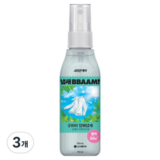 샤프란 케어 냄새뺌 굿바이 담배냄새 섬유탈취제 본품, 100ml, 3개