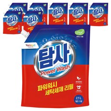 Tamsaa Power Wash洗衣液 正品, 2.1L, 8個