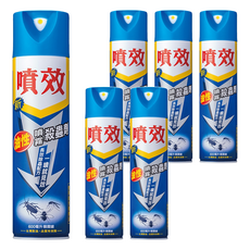 噴效 油性噴霧殺蟲劑, 6瓶