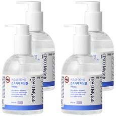 CescoMylab 草本乾洗手凝膠, 290ml, 4個