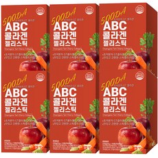 Chamgane ABC膠原蛋白果凍棒+禮盒, 220g, 6盒