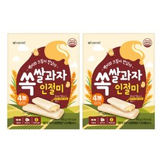 韓國 ivenet 孩童夾心米餅, 年糕口味, 40g, 2盒