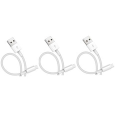 pines 고속 충전 숏 케이블 C 타입, 20cm, 혼합색상