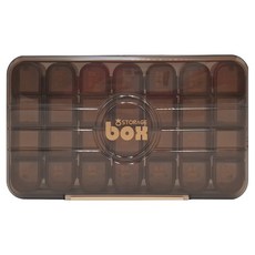 理享家 1月間 7日28格藥盒 淡奶咖, 1個