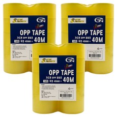 GUARDMAN 60mic OPP箱用膠帶 48mm*40m, 30個, 透明