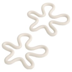 波浪鍋墊, 2個, 乳霜