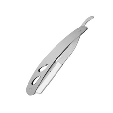 手動折疊式復古刮鬍刀 銀色, 1個, 1件