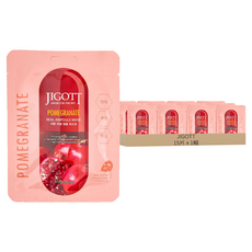 JIGOTT 鎖水保濕安瓶面膜 石榴 撫平細紋, 15片, 1組