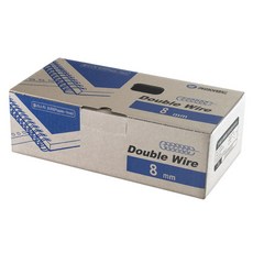 카피어랜드 3:1 더블 와이어링 100개입, 8mm, 그린, 1박스