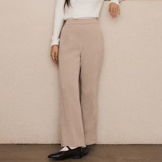 클라비스 여성용 코듀로이 부츠컷 슬랙스