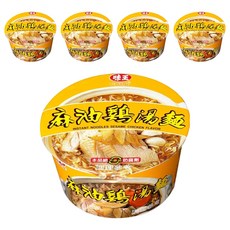 味王 麻油雞湯麵 85g, 5入
