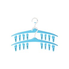 KEYWAY 司伯特8夾衣巾架, 藍色