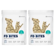 허글 반려동물 에프디바이츠 동결건조간식, 북어, 100g, 2개