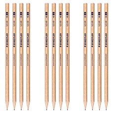 스테들러 네츄럴 우드연필 123-60 HB, 12개