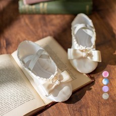 aterreballet 女童蝴蝶結珍珠芭蕾舞鞋 ATB-1714