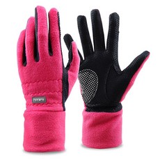카시야 골프 여성용 방한 골프장갑, 핑크, 1세트