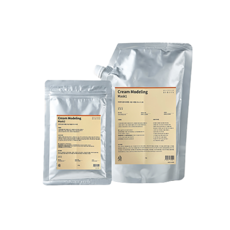 bibiya 肌膚護理軟膜粉 第1劑 1kg+第2劑 100g, 1套