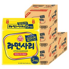 오뚜기 라면사리 얇은면 110g, 160개
