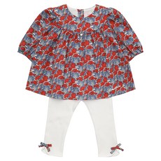 Tartine et Chocolat 兒童 GR Ready Flower 印花上下裝套組