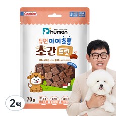 듀먼 아이초롱 소간트릿 동결건조간식, 소간, 70g, 2개