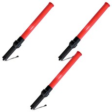 安全信號棒 540, 3個, 紅色