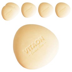 비타온 비타민 허니 버블 고체비누 바, 100g, 6개