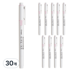 파이롯트 키레나 형광펜, 페일 핑크, 30개